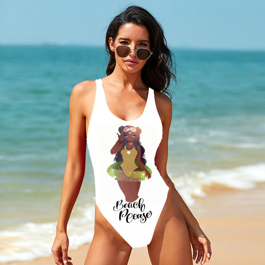 AOP Lady'S One Piece Swimsuit